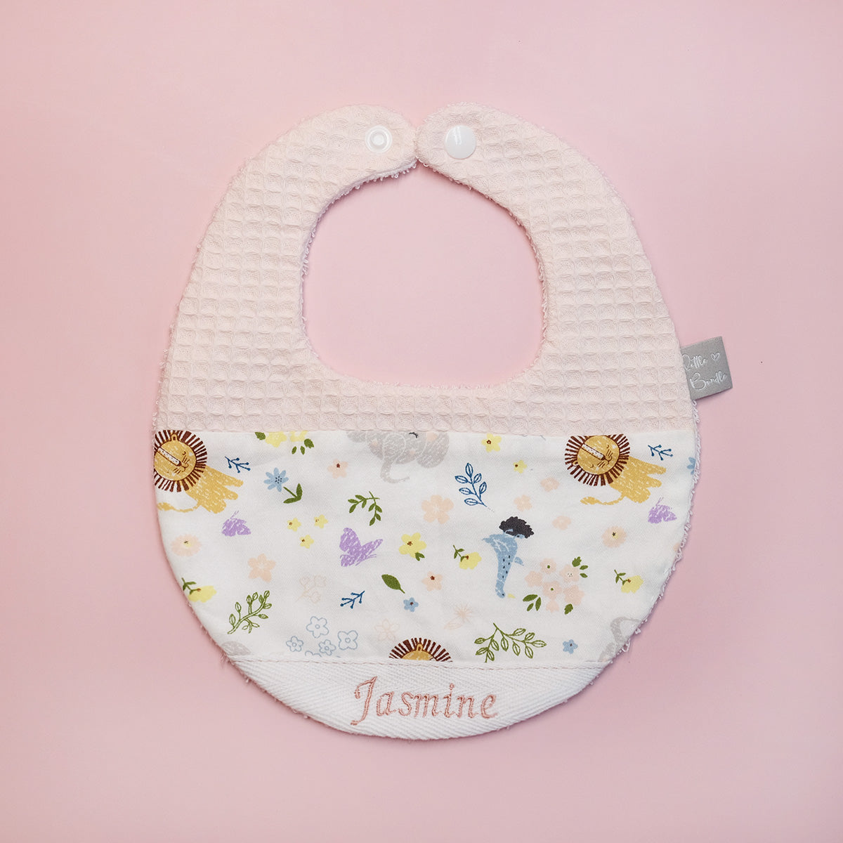 Handmade Cotton Bib (Animal Party x Multi Fabric) - Hong Kong Artisan Crafted