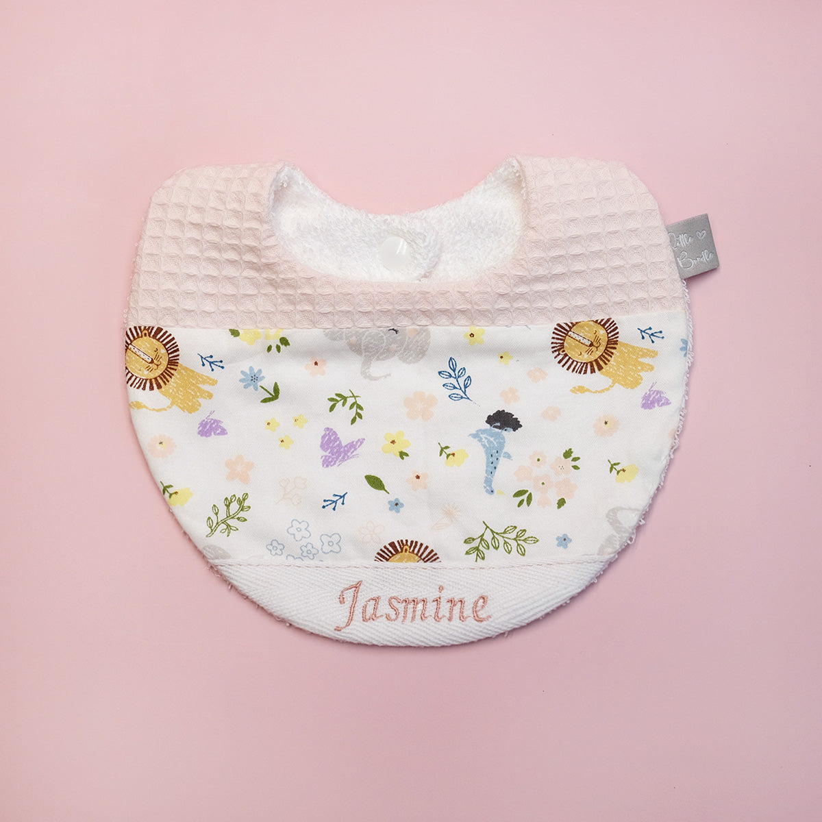 Handmade Cotton Bib (Animal Party x Multi Fabric) - Hong Kong Artisan Crafted