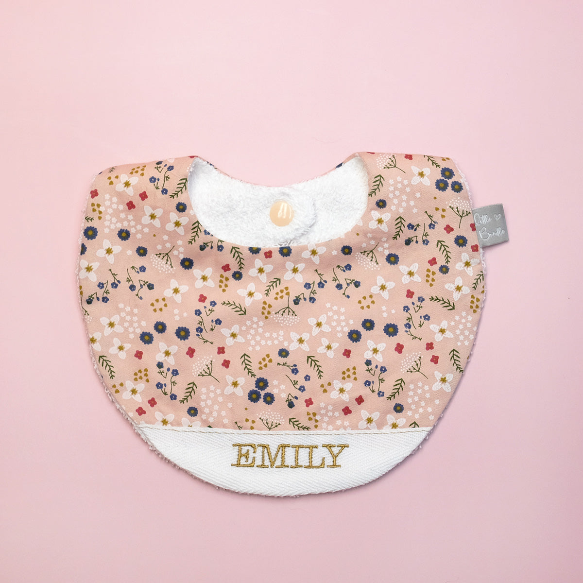 Handmade Cotton Bib  (Allure) - Hong Kong Artisan Crafted