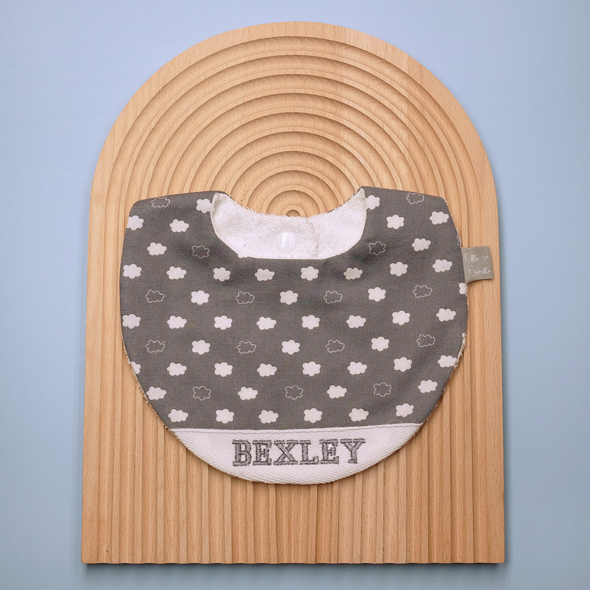 Handmade Cotton Bib (Dreamy)