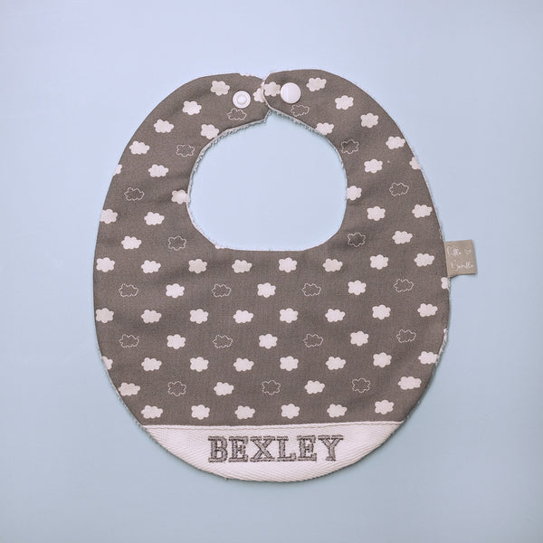 Handmade Cotton Bib (Dreamy) - Hong Kong Artisan Crafted